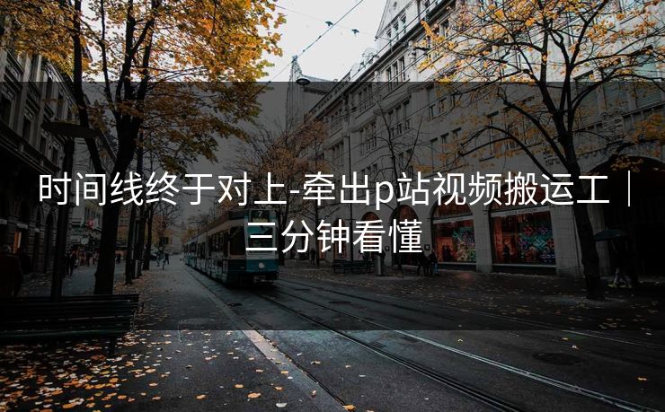 时间线终于对上-牵出p站视频搬运工｜三分钟看懂